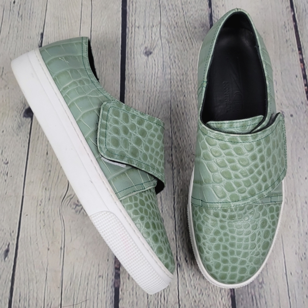 ZCD MONTRÉAL | Senna casual embossed leather shoes sneakers